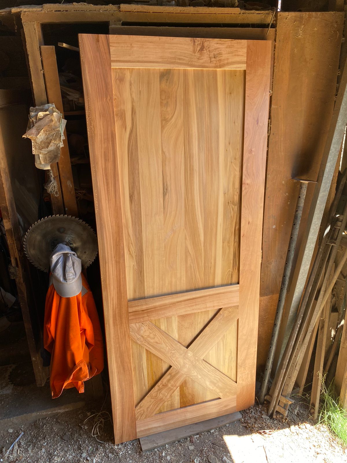 Puerta Granero tipo cruz