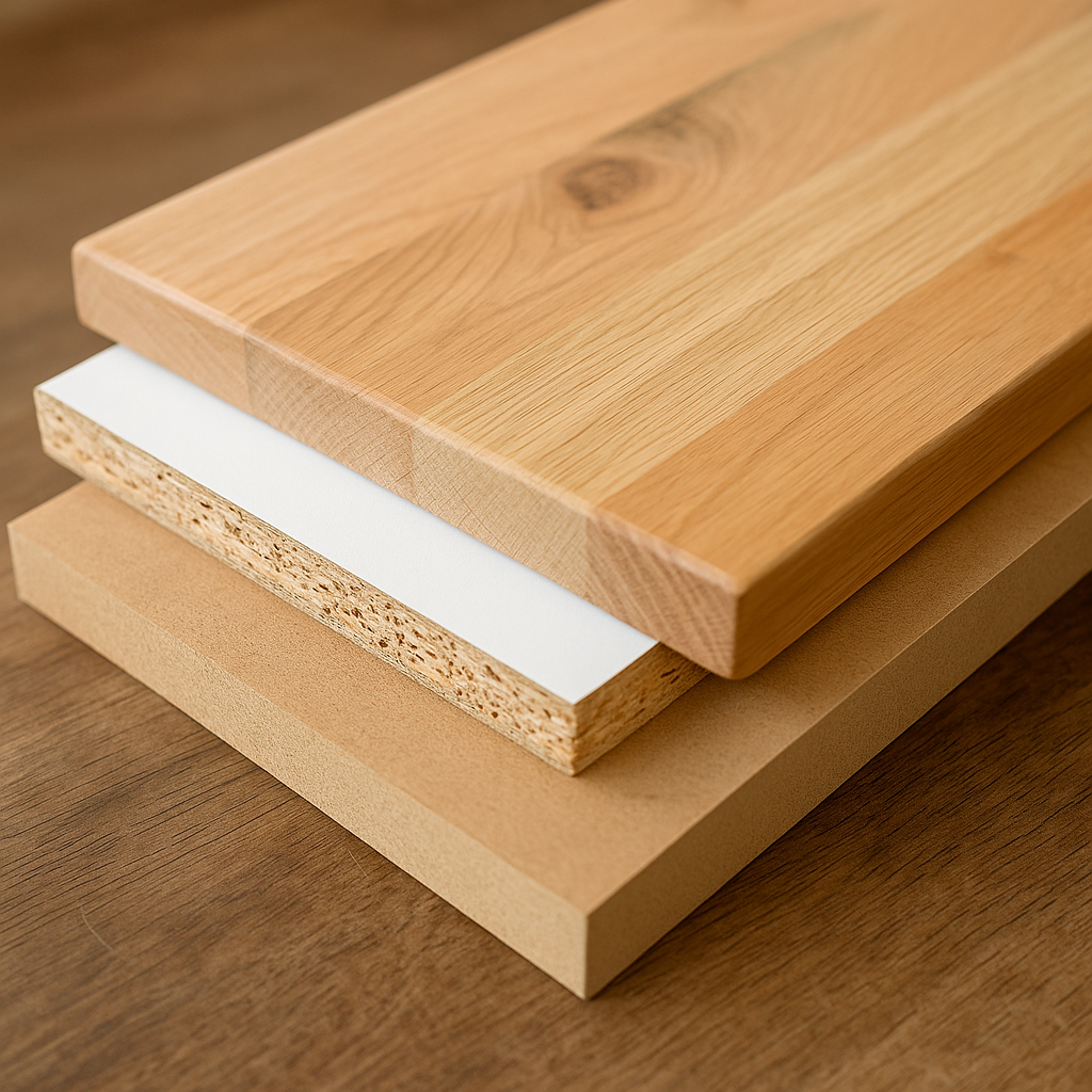 ¿Qué es un tablero de madera maciza y por qué no se parece en nada al MDF?