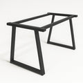 Base Trapecio Fierro Negro Armable