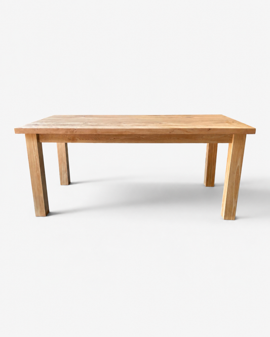 Mesa de Comedor Madera Maciza — Modelo Lago Llanquihue