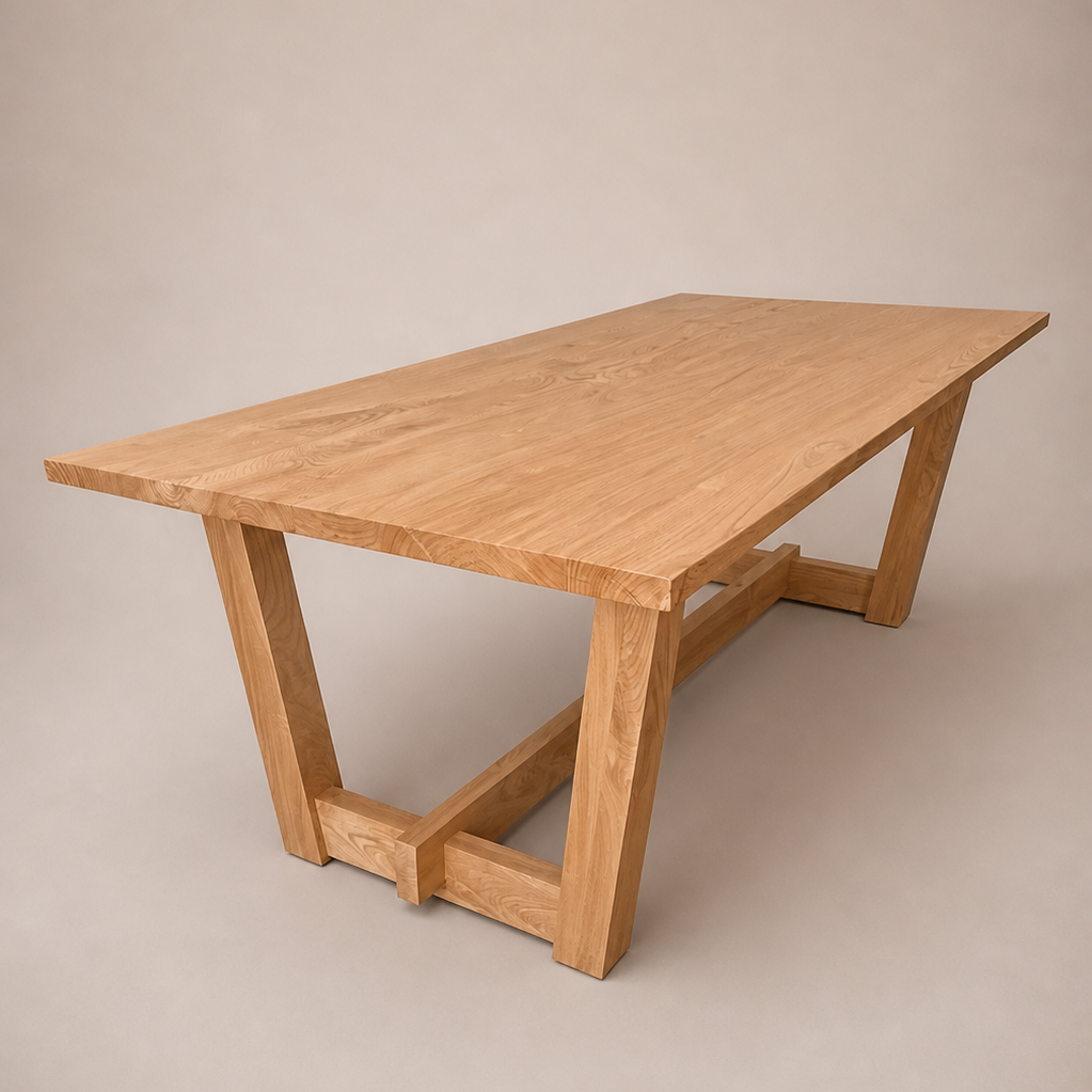 Mesa de Comedor Madera Noble — Modelo Río Trancura
