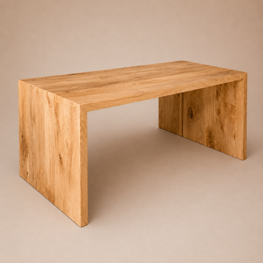 Mesa de Comedor Madera Maciza — Modelo Río Cochrane