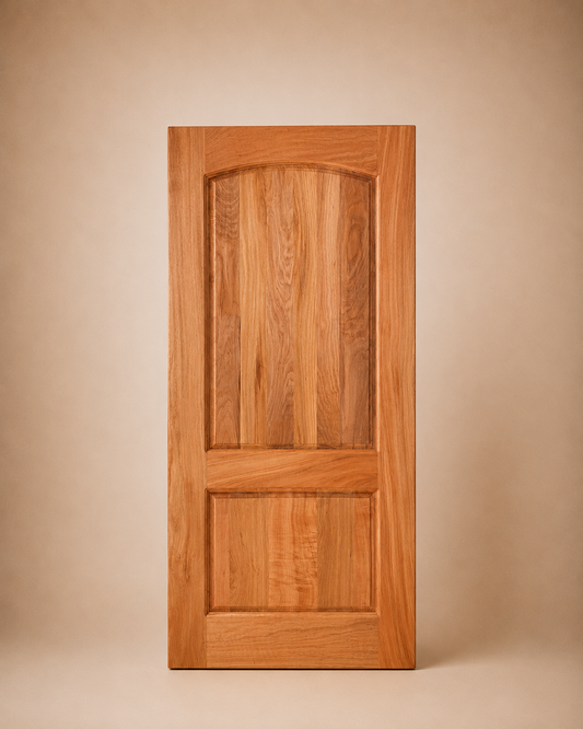 Puerta Exterior Madera Maciza — Modelo Puerto Varas