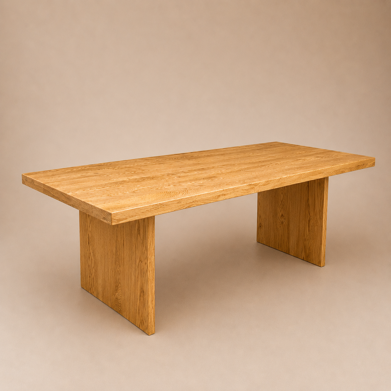 Mesa de Comedor Madera Maciza — Modelo Río Fuy