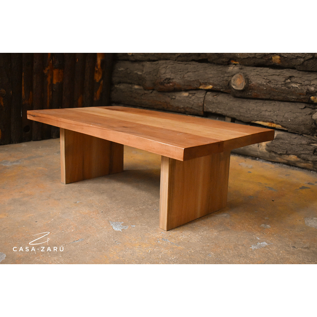 Mesa de Centro Madera Maciza — Modelo Río Maullín
