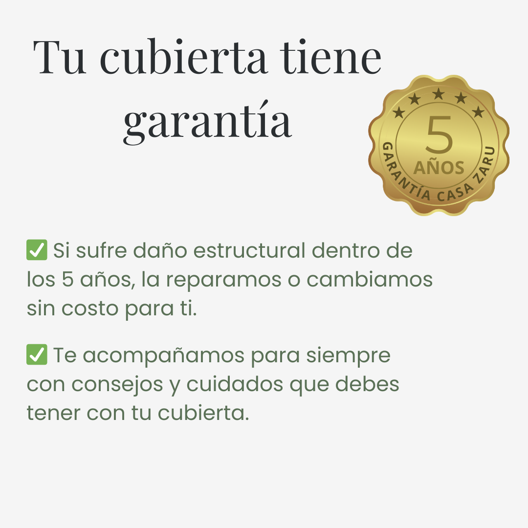 Cubierta de Mesa + Protector Hidrorrepelente y Antimanchas - Espesor 4 cm