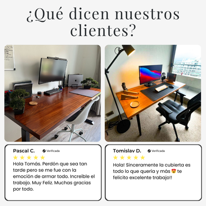 Cubierta De Escritorio Madera Maciza — Hidrorrepelente y Antimanchas