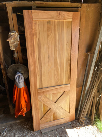 Puerta Granero tipo cruz