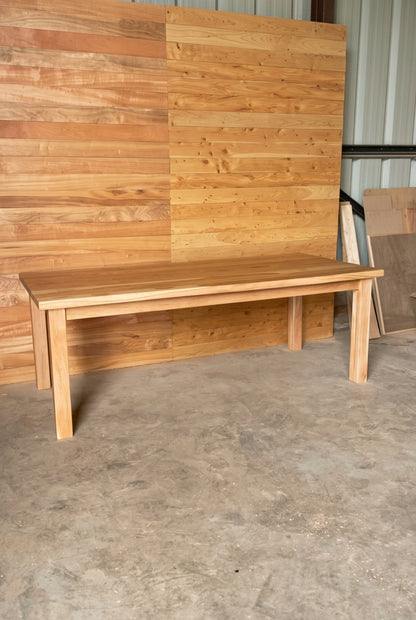 Mesa de Comedor Madera Maciza — Modelo Lago Llanquihue