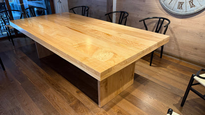 Mesa de Comedor Madera Maciza — Modelo Río Fuy