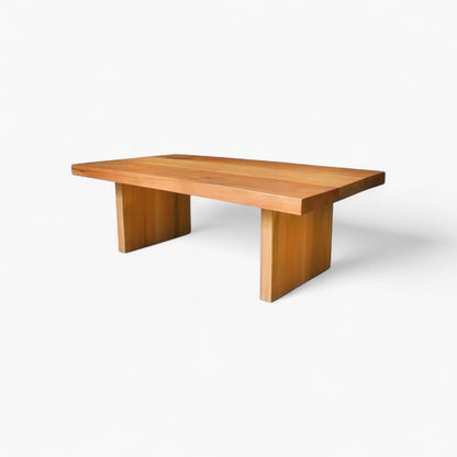 Mesa de Centro Madera Maciza — Modelo Río Maullín