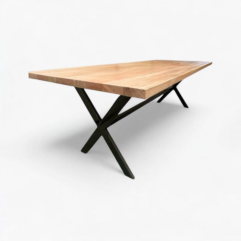 Mesa De Comedor Madera Maciza — Modelo Lago Calafquén
