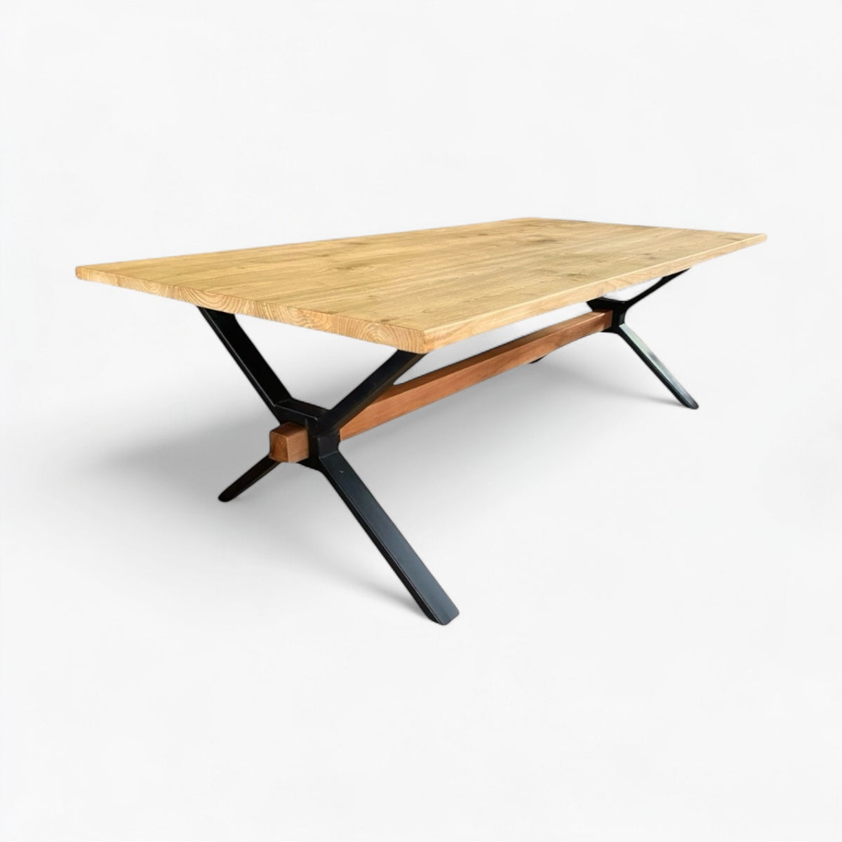 Mesa De Comedor Madera Maciza — Modelo Lago Puyehue