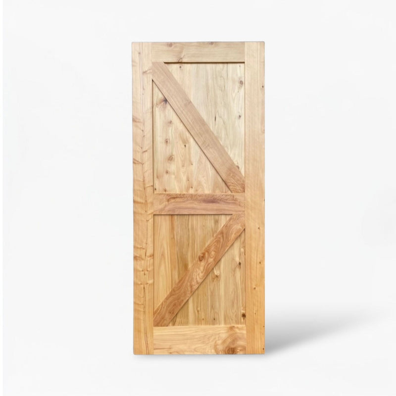 Puerta Granero Clásica Madera Maciza — Corredera o Abatible